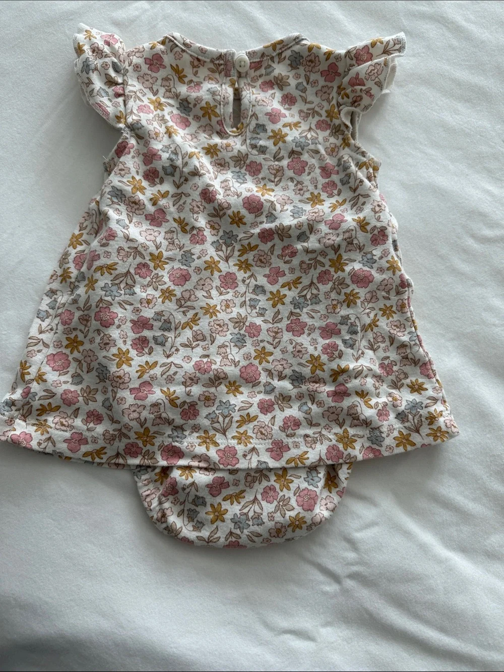 Carter's Dusty Rose Knit Button-Back Dress with Jacket